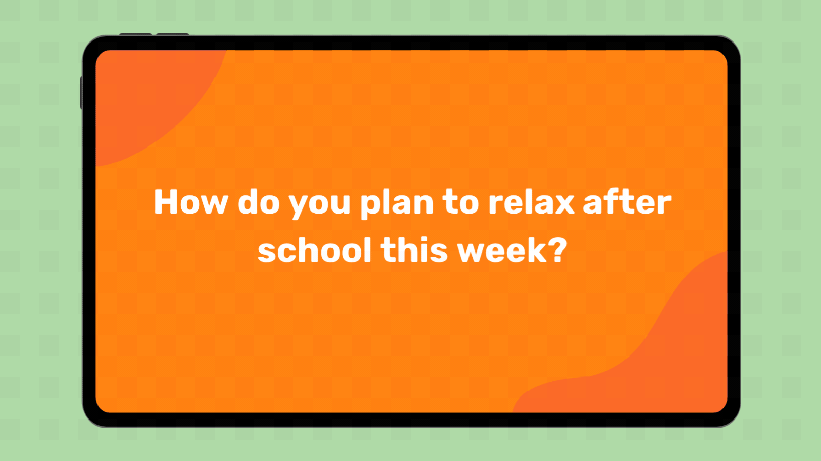 Morning Meeting Question