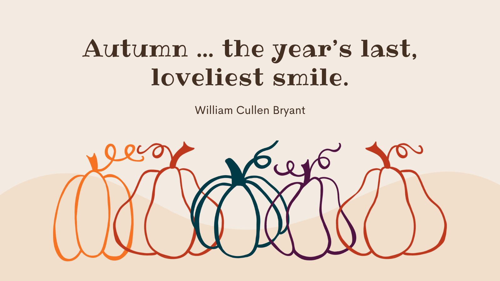 Fall quotes feature