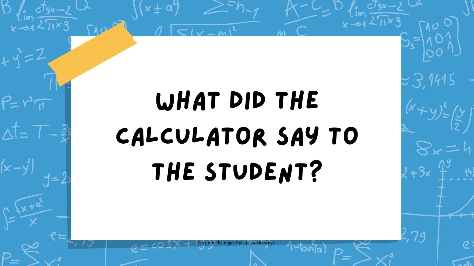 math jokes feature