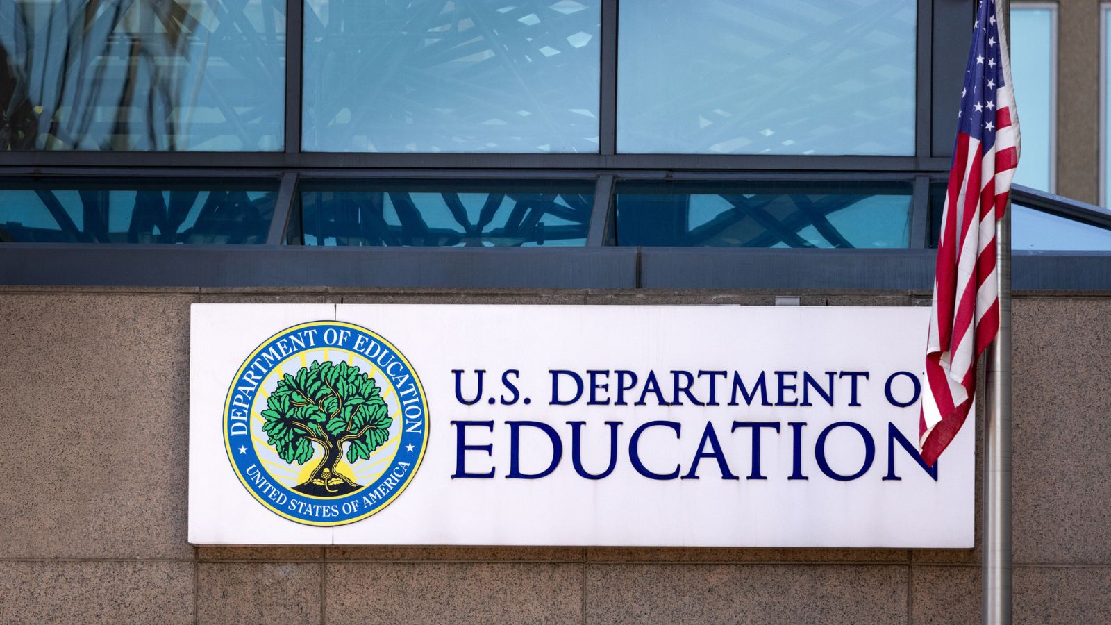Photo of the exterior of the Department of Education building