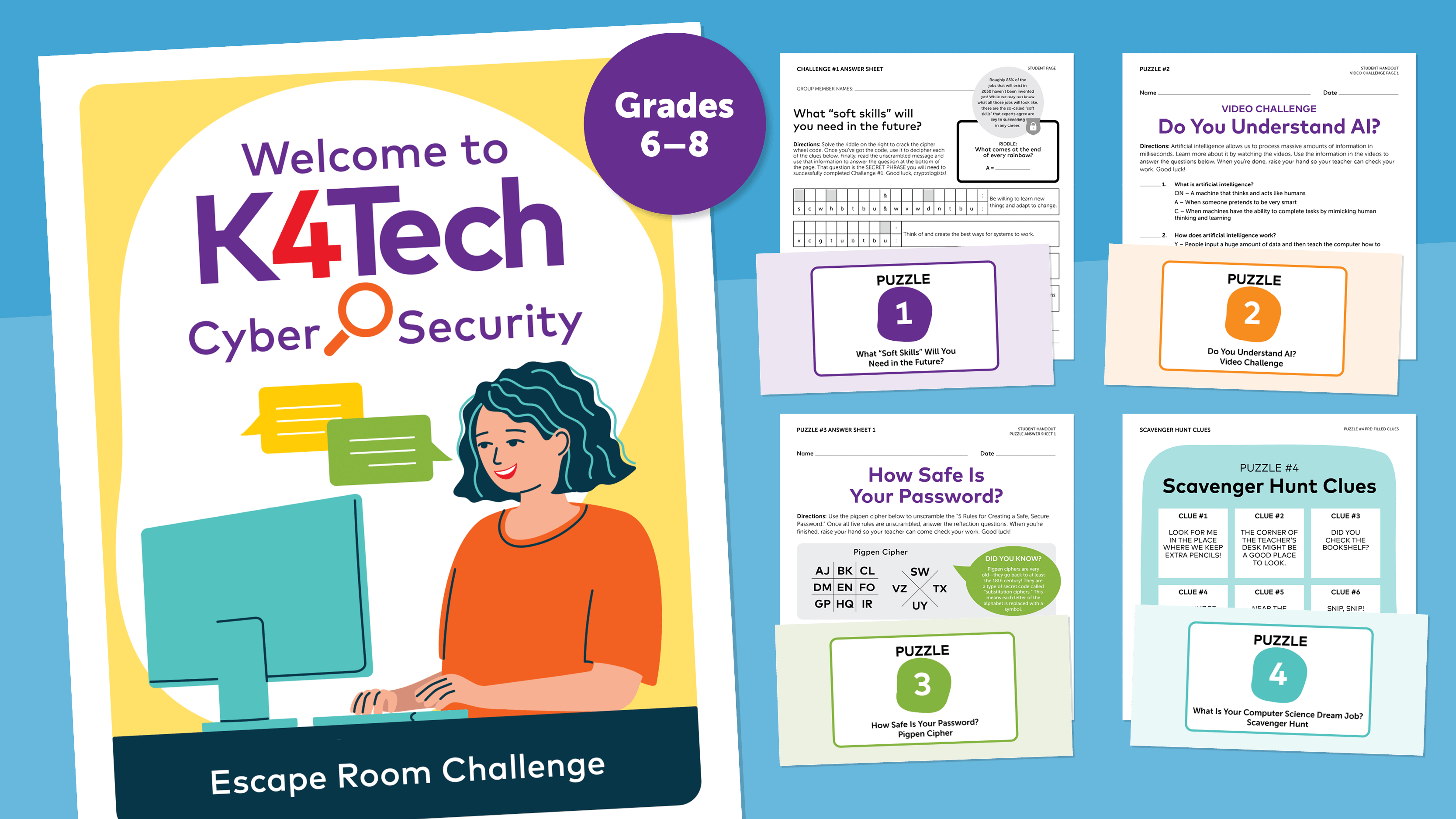 This Free Escape Room Plan Will Turn Your Students Into Cyber Detectives.