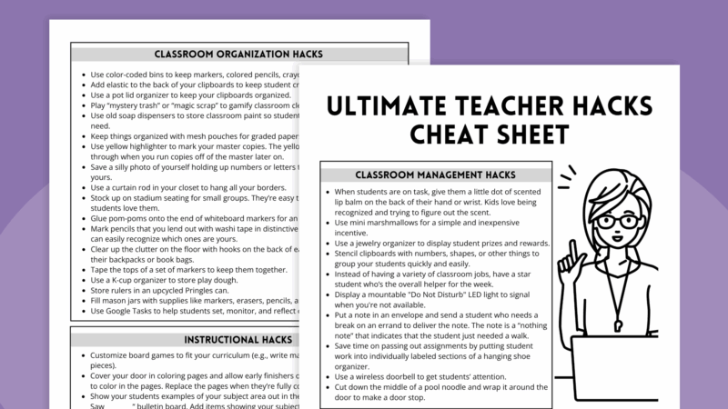 Teaching Hacks Article Header
